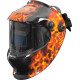Welding helmet Strend For Galaxy Fire Skull, AutoDark, self-dimming