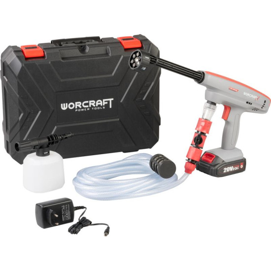 Worcraft CPC-S20LiEM pistol, ShareSYS, high-pressure, 1x 2.0Ah battery, 1x charger