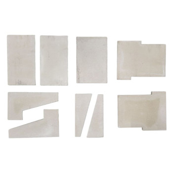 A set of fireclay bricks for the Thalia Okta M stove