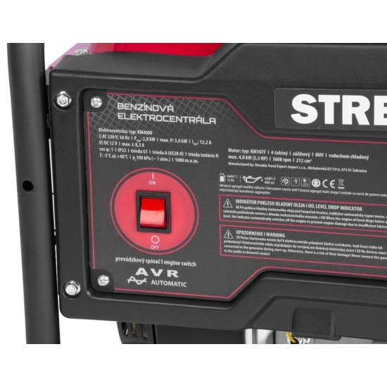 Генератор бензиновый Strend рro KM4000-а, 3,0/2,8 кВт Генератор бензиновый Strend рro KM4000-а, 3,0/2,8 кВт