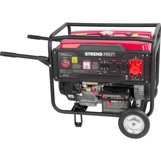 Power plant Strend Pro KM8000-A, 6.5/6.0 kW, with electr. starting, gasoline Power plant Strend Pro KM8000-A, 6.5/6.0 kW, with electr. starting, gasoline