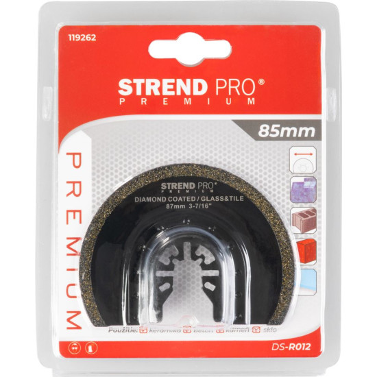 Diamond Disc for Multipurpose Tool Strend Pro DS-R012, 85mm. G050 Diamond Disc for Multipurpose Tool Strend Pro DS-R012, 85mm. G050