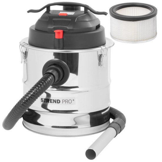 Ash vacuum cleaner Strend Pro AV605, 18 lit, 1200W, HEPA filter Ash vacuum cleaner Strend Pro AV605, 18 lit, 1200W, HEPA filter