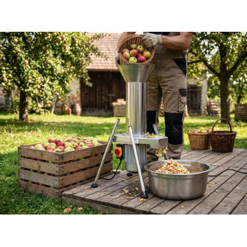 Crusher Strend Pro EFC-1, for fruits,1100 W, 15 lit., 400 kg/h., 55x55x104 cm
