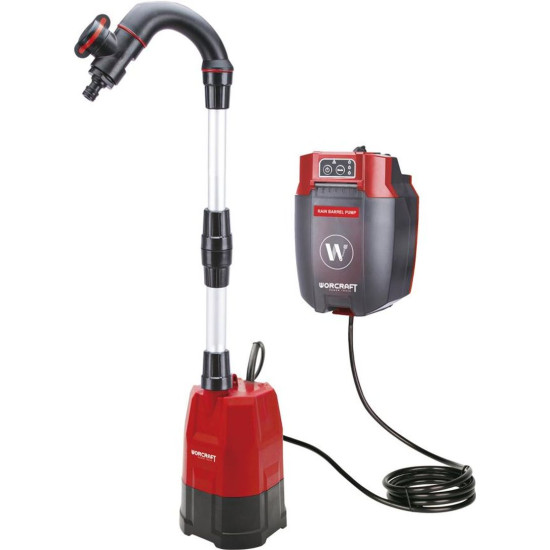 Worcraft CRWP-S20Li ShareSYS pump, 20V, 2500 l/h, sukeldatav