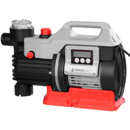 Насос Strend Pro Garden HWA850, 850Вт, для чистой воды, сад, 3600 л/ч, кабель 1 м, LCD дисплей Насос Strend Pro Garden HWA850, 850Вт, для чистой воды, сад, 3600 л/ч, кабель 1 м, LCD дисплей