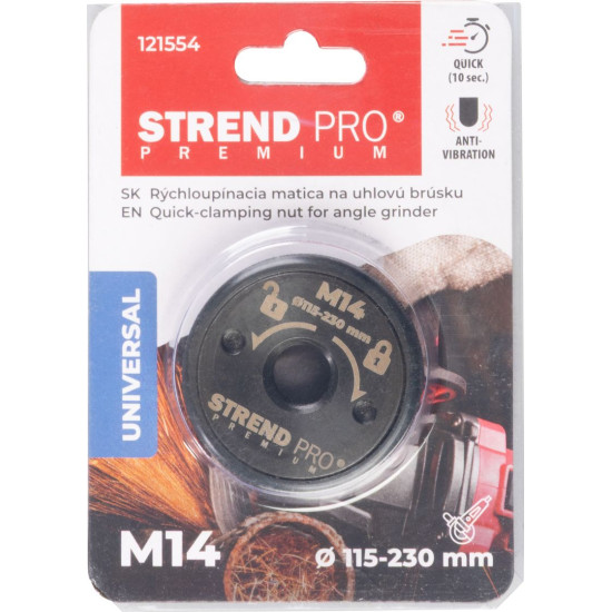 Strend Pro Premium быстросъёмная гайка для угловой шлифовки, порошковой металлургии