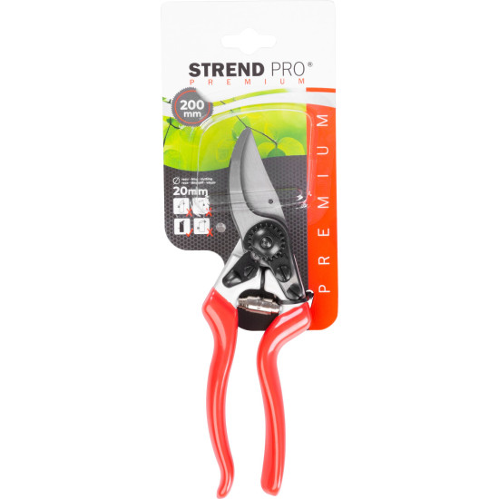 Bypass pruner 210mm Strend Pro Premium, cutting cap. 20mm Bypass pruner 210mm Strend Pro Premium, cutting cap. 20mm