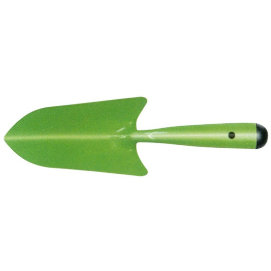 Garden trowel Herrison, for seeding, wide, metalic
