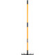 Garden rake with fiberglass handle, 14tooth, 1500mm