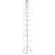 Tomato cage  165x30,5cm PE coated steel cane staples 3pcs