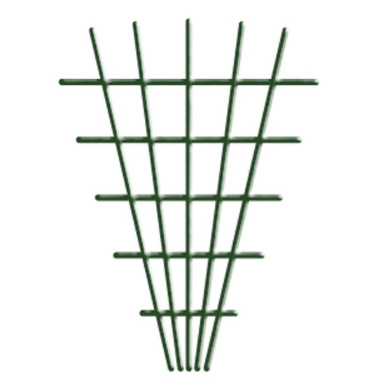 Garden Trellis V-shaped 145x5x75 cm, 4/4,7 mm, green Garden Trellis V-shaped 145x5x75 cm, 4/4,7 mm, green
