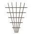 Garden Trellis V-shaped 145x5x75 cm, 4/4,7 mm, brown