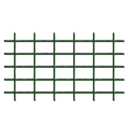 Garden Trellis 145x72,5 cm, 4/4,7 mm, green