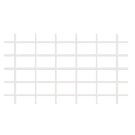 Garden Trellis 145x72,5 cm, 4/4,7 mm, white Garden Trellis 145x72,5 cm, 4/4,7 mm, white