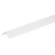 Bar Strend Pro CS147, Alu 1500x40x0.8 mm, white, 0.8 mm, corner