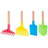 Garden tool set Herrison GS406, 4 pieces