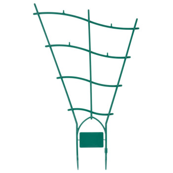 Сетка GreenGаrden, опора для цветов и растений, садовая, зеленая, ПП, 180x290 мм