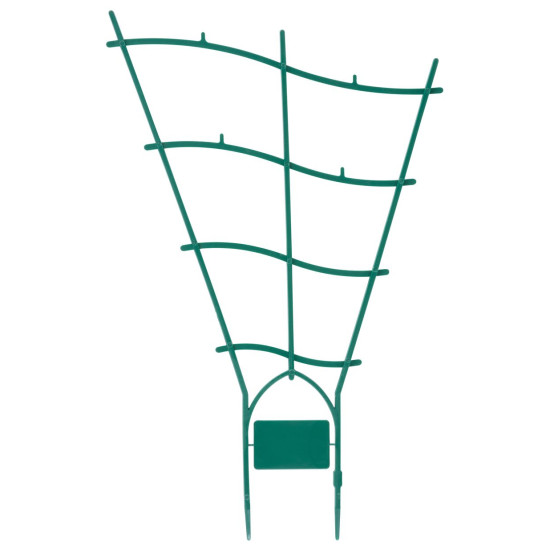 Сетка GreenGаrden, опора для цветов и растений, садовая, зеленая, ПП, 180x290 мм