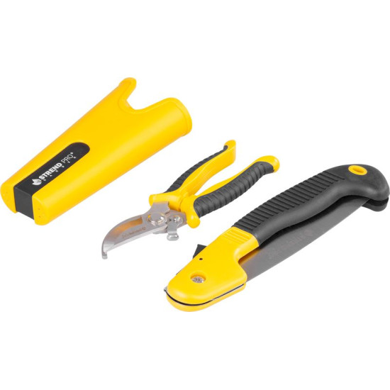 Strend Pro set, garden shears, saw, case, 3-piece set Strend Pro set, garden shears, saw, case, 3-piece set