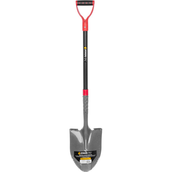 Лопата Strend Pro Garden ErgoBULL, дренажная, заостренная, с ручкой из стекловолокна D 1150 мм Лопата Strend Pro Garden ErgoBULL, дренажная, заостренная, с ручкой из стекловолокна D 1150 мм