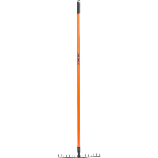 Strend Pro rake, 16 teeth, fiberglass handle, 1480 mm Strend Pro rake, 16 teeth, fiberglass handle, 1480 mm