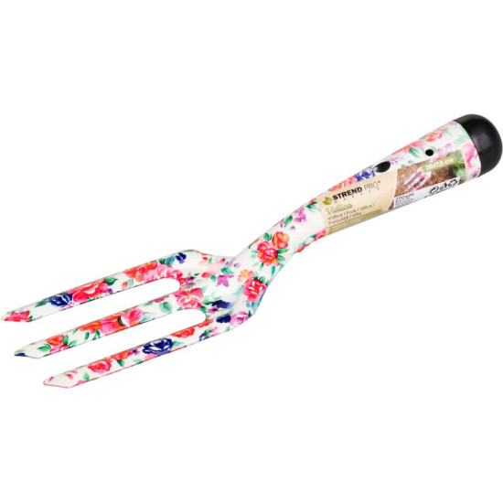 Cultivator Strend Pro, gardening, manual, flower print, metal, Ladies line Cultivator Strend Pro, gardening, manual, flower print, metal, Ladies line