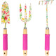 Strend Pro tool set, gardening, 3-piece, flower print, Ladies line Strend Pro tool set, gardening, 3-piece, flower print, Ladies line