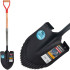 Spade Strend Pro Premium RedShark, terav, puidust käepidemega D 1150 mm, garantii 10 aastat.