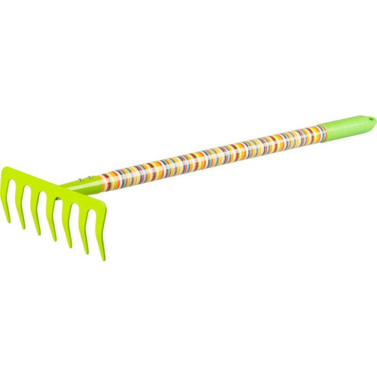 Rake Strend Pro, narrow, children's, wood+steel, 63x18 cm