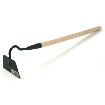 Garden hoe  108/1000, flat top, wooden handle