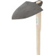 Forged spade Gardex pointed 760 g, with handle