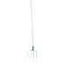 Farmers fork F124, 4-tooth, wide, with handle