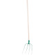 Farmers fork F124, 4-tooth, wide, with handle Farmers fork F124, 4-tooth, wide, with handle