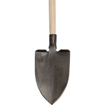 Forged spade Gardex 1300 g, with footboard,  with handle D