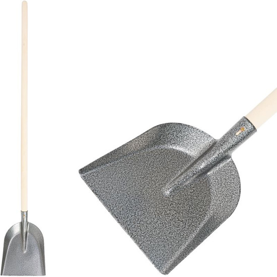 Hardened shovel Universal S504-3, with wooden handle Hardened shovel Universal S504-3, with wooden handle