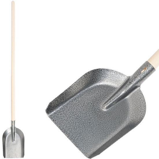 Labidas S504-4.WH Universaalne, 270x220 mm, puidust käepide