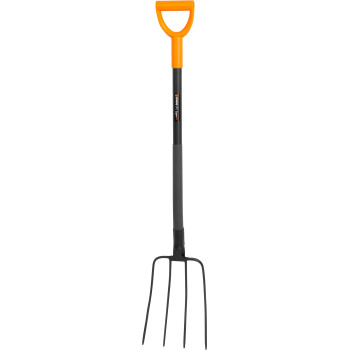 Farmers fork ErgoLine1200, 4-tooth, for hay, MattPowder