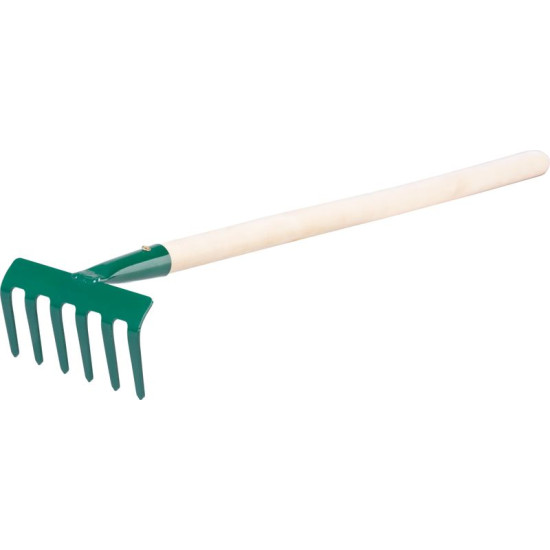 Garden rake 109/550 6 tooth, with handle Garden rake 109/550 6 tooth, with handle