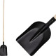 Spade 714-13 • model 7131, black, with handle