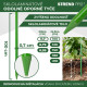 Опора для растений CountryYard S270, 100 см, 7,0 мм, зеленая, стекловолокно