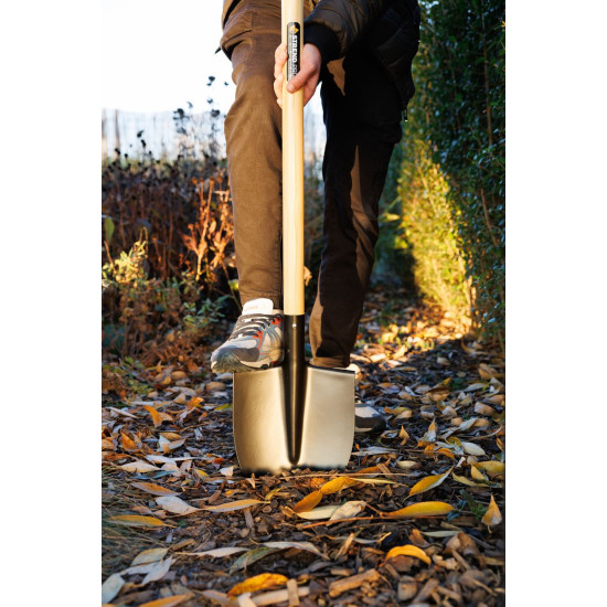 Labidas S5179 terava otsaga, WoodHand, puidust käepide D