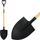 Labidas S5179 terava otsaga, WoodHand, puidust käepide D