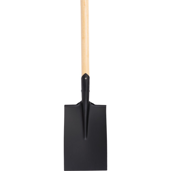 Spade flat top with wooden handle D