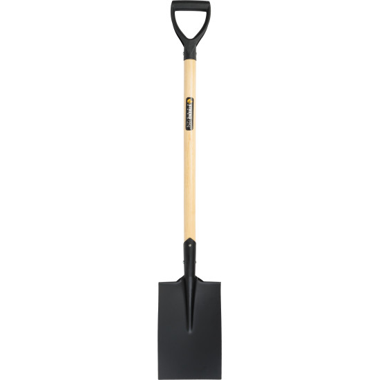 Spade flat top with wooden handle D