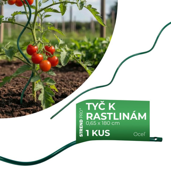 Spiraaltraat tomatite toetamiseks 1800mm/6,5mm PVC