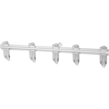 5th rake steel with silver powder coating
