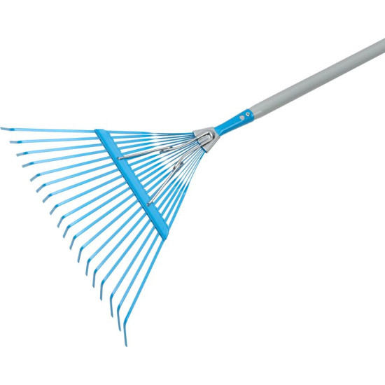 Lawn rake 18 teeth 156cm AQUACRAFT, steel handle Lawn rake 18 teeth 156cm AQUACRAFT, steel handle