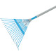 Lawn rake 18 teeth 156cm AQUACRAFT, steel handle Lawn rake 18 teeth 156cm AQUACRAFT, steel handle