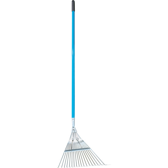 Lawn rake 18 teeth 156cm AQUACRAFT, steel handle Lawn rake 18 teeth 156cm AQUACRAFT, steel handle